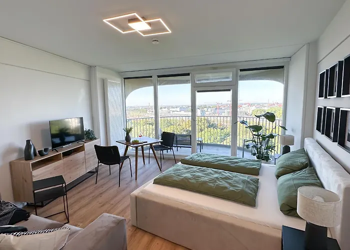 Apartment Helles Mit Tollem Blick Ueber *